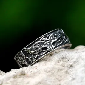 Bague Viking "Bague des Ailes d'Odin"