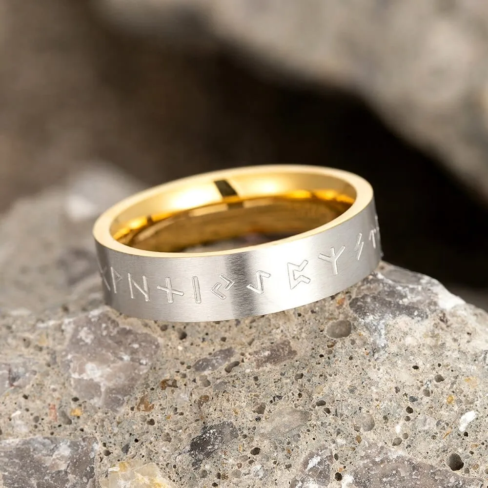 Bague Viking - Rune D'argent