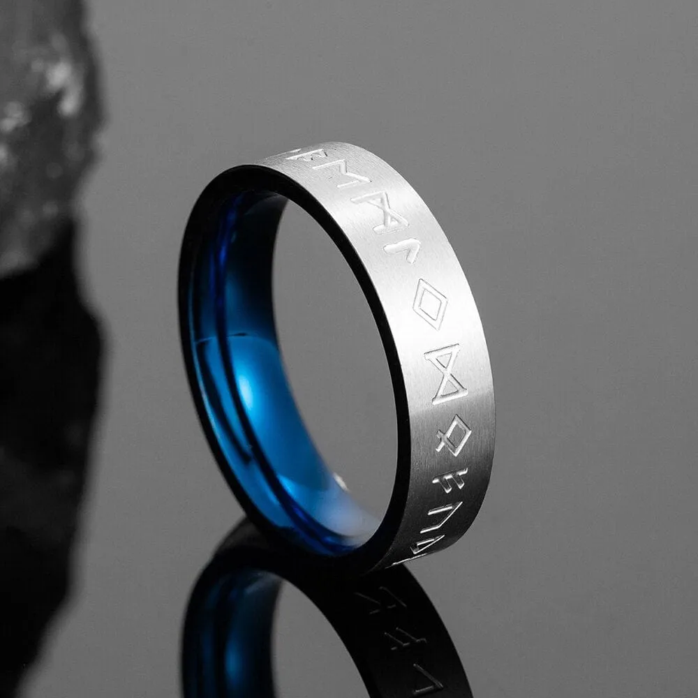 Bague Viking - Rune D'argent