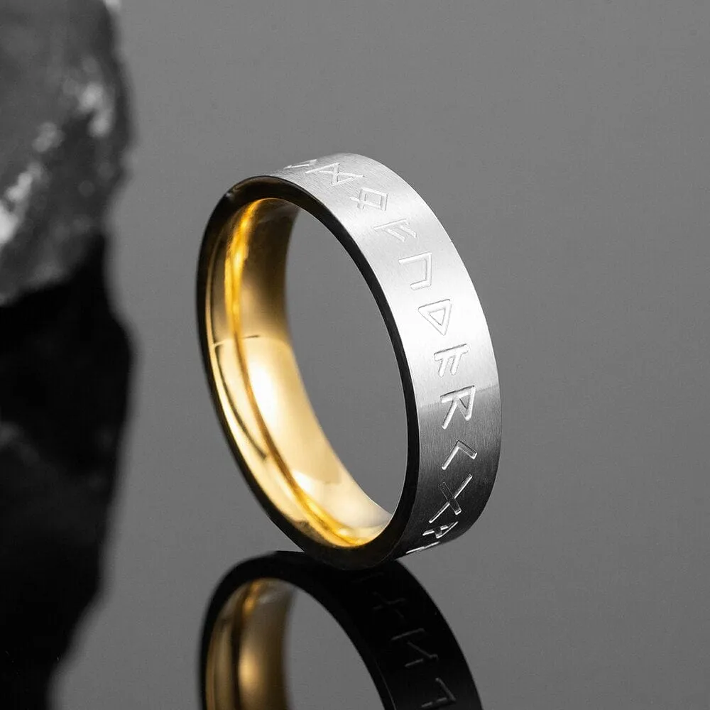 Bague Viking - Rune D'argent