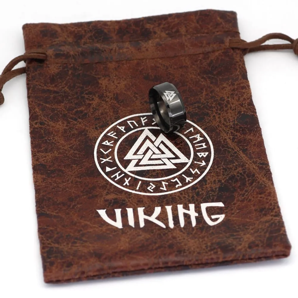 Bague Viking Valknut