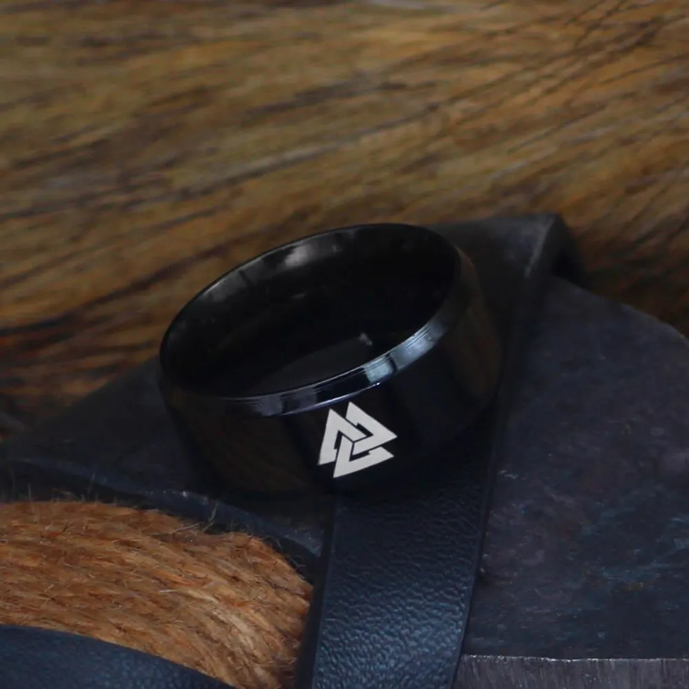 Bague Viking Valknut