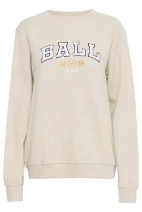 Ball - L. Taylor Sweatshirt - 1411181 Beige Melange