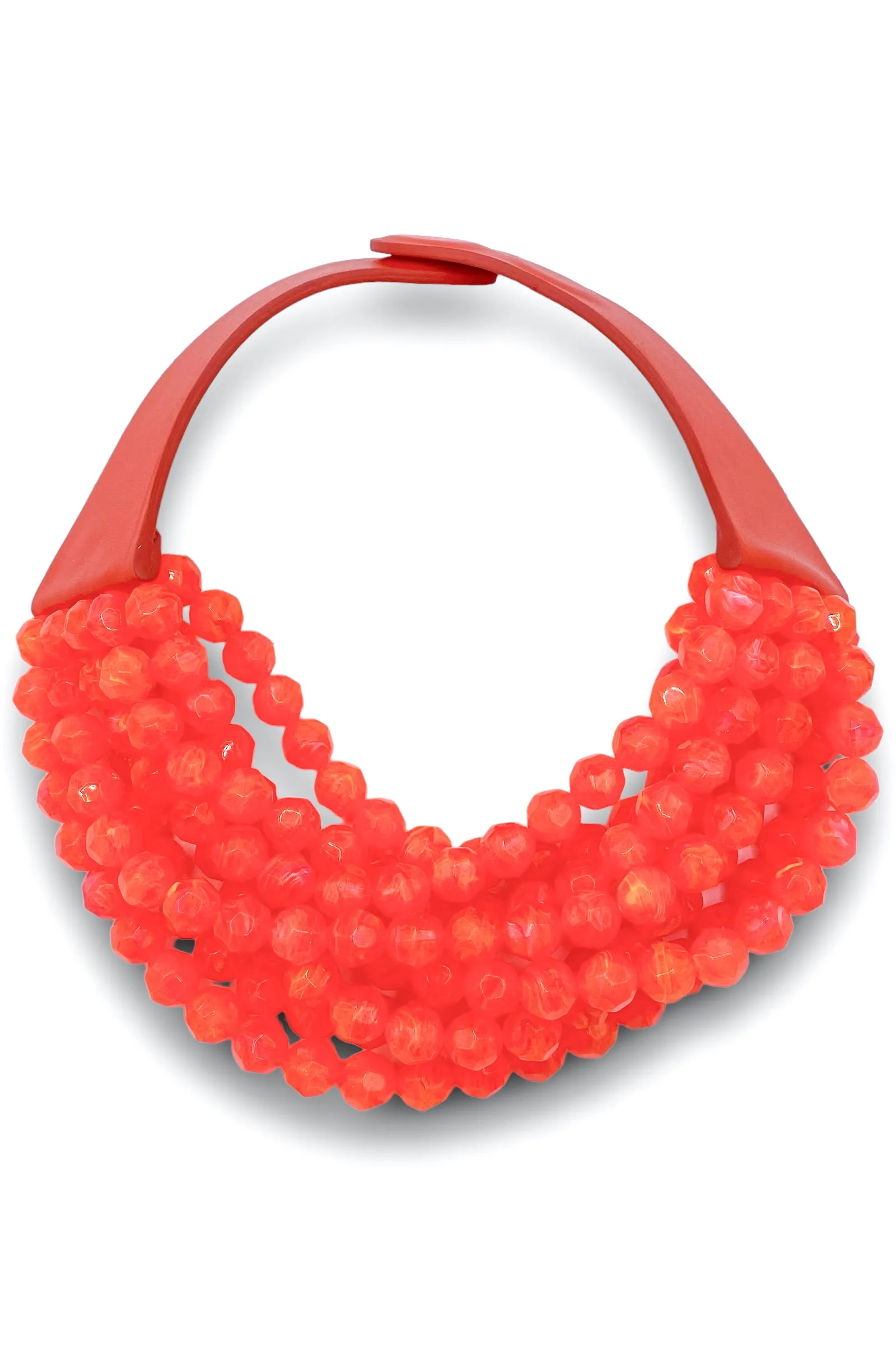 Bella Style Necklace - Summer Orange |  Fairchild Baldwin