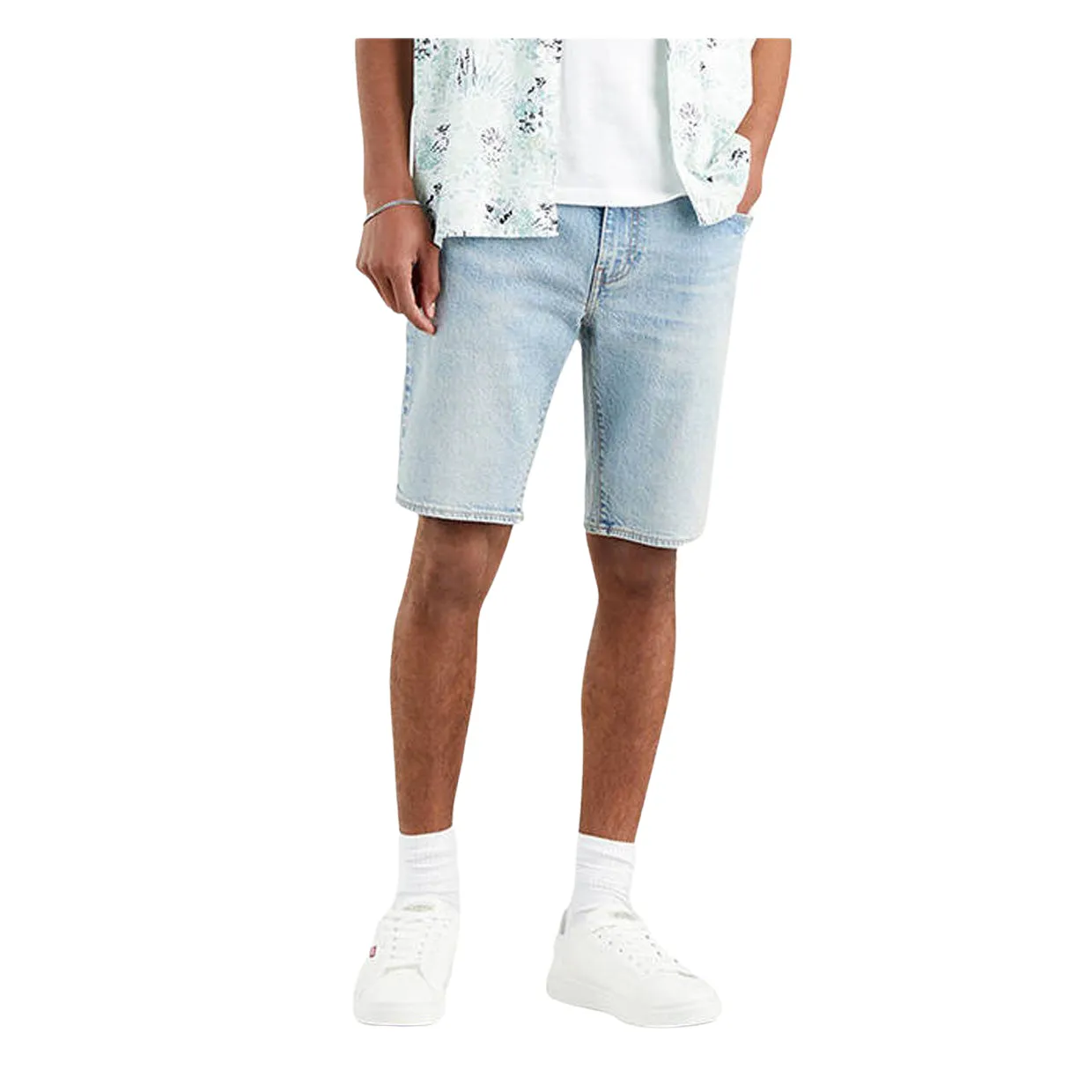 Bermuda Levi's 405 Standard Blu Chiaro