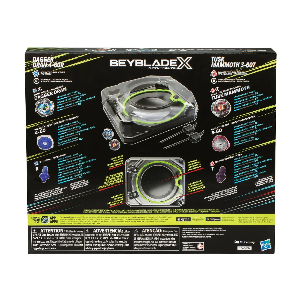 Beyblade X Set de Batalla Xtreme