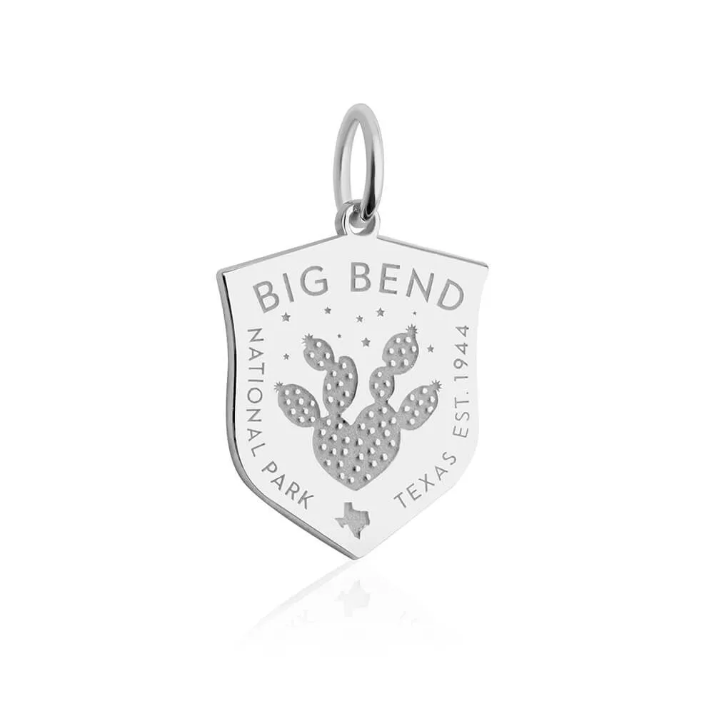 Big Bend National Park Charm, Silver