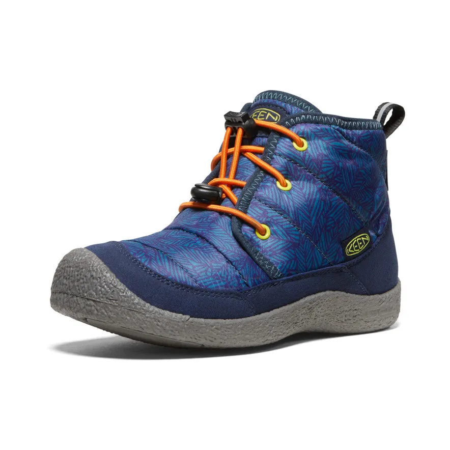 Big Kids' Howser II Waterproof Chukka  |  Deep Lagoon/Evening Primrose