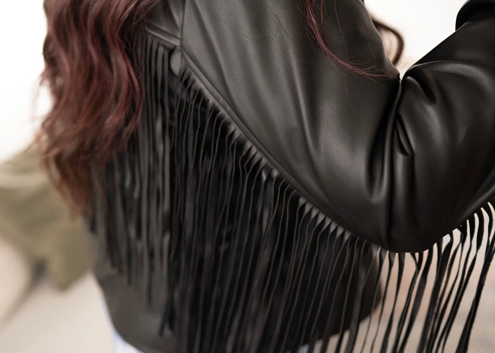 Biker Babe Pleather Jacket