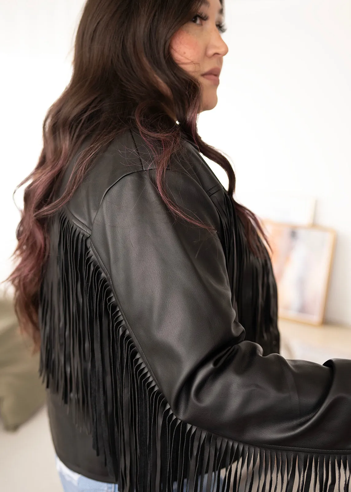 Biker Babe Pleather Jacket