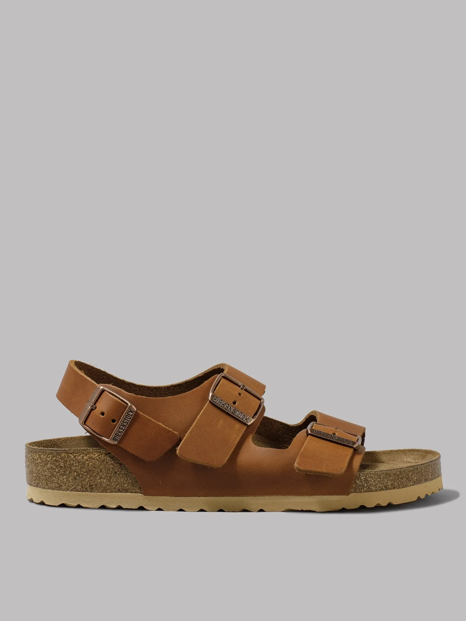 Birkenstock Milano (Antique Pull Cognac)