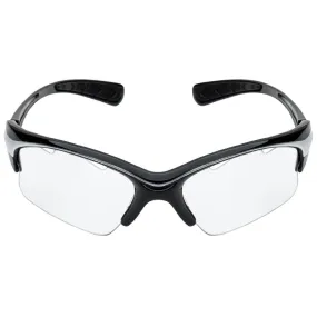 Black Knight Stiletto Protective Eyewear - Silver/Black