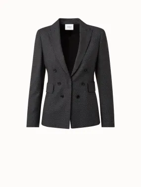 Blazer mit Faux Double-Breast