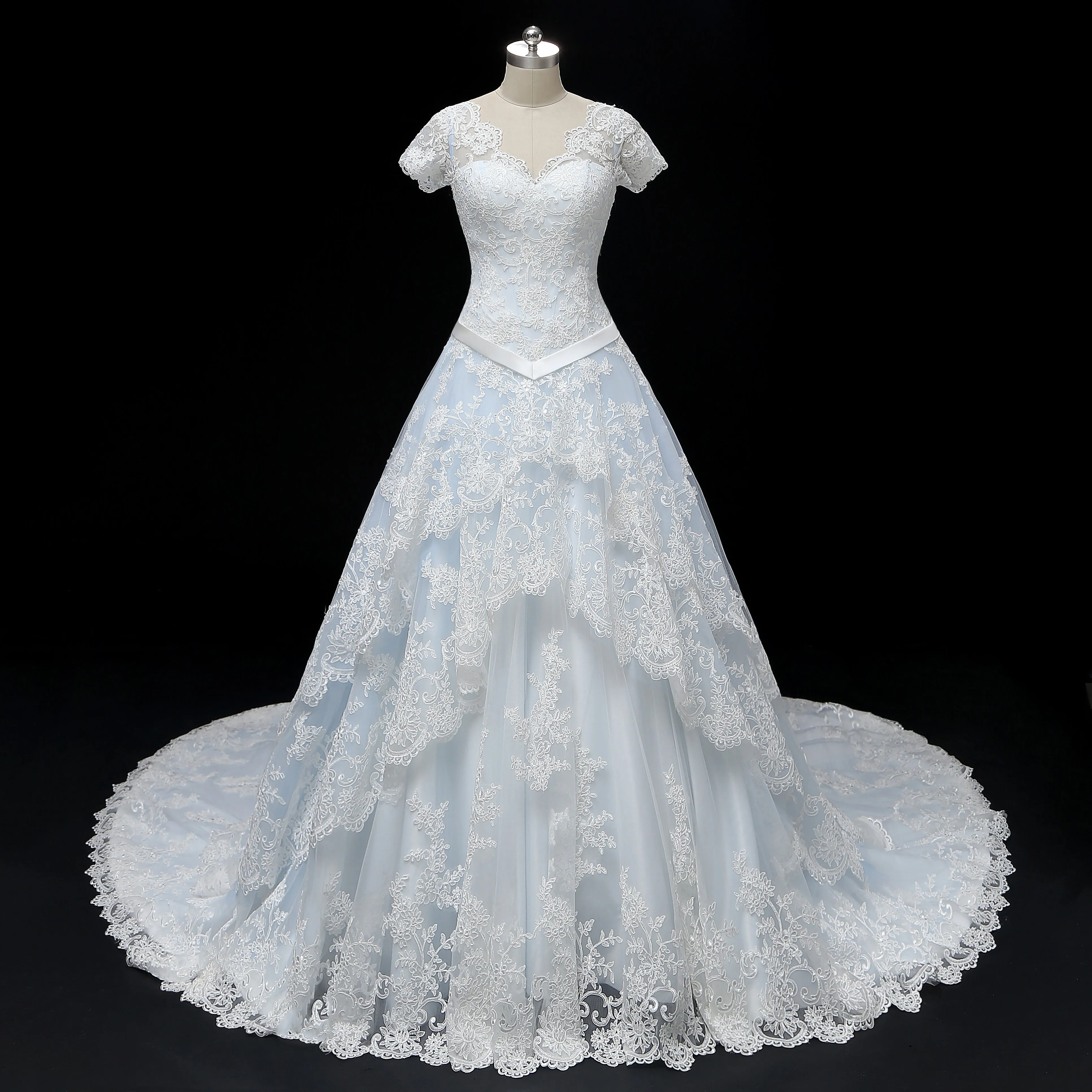 Blue Cinderella Style Princess Wedding Dress KARINA