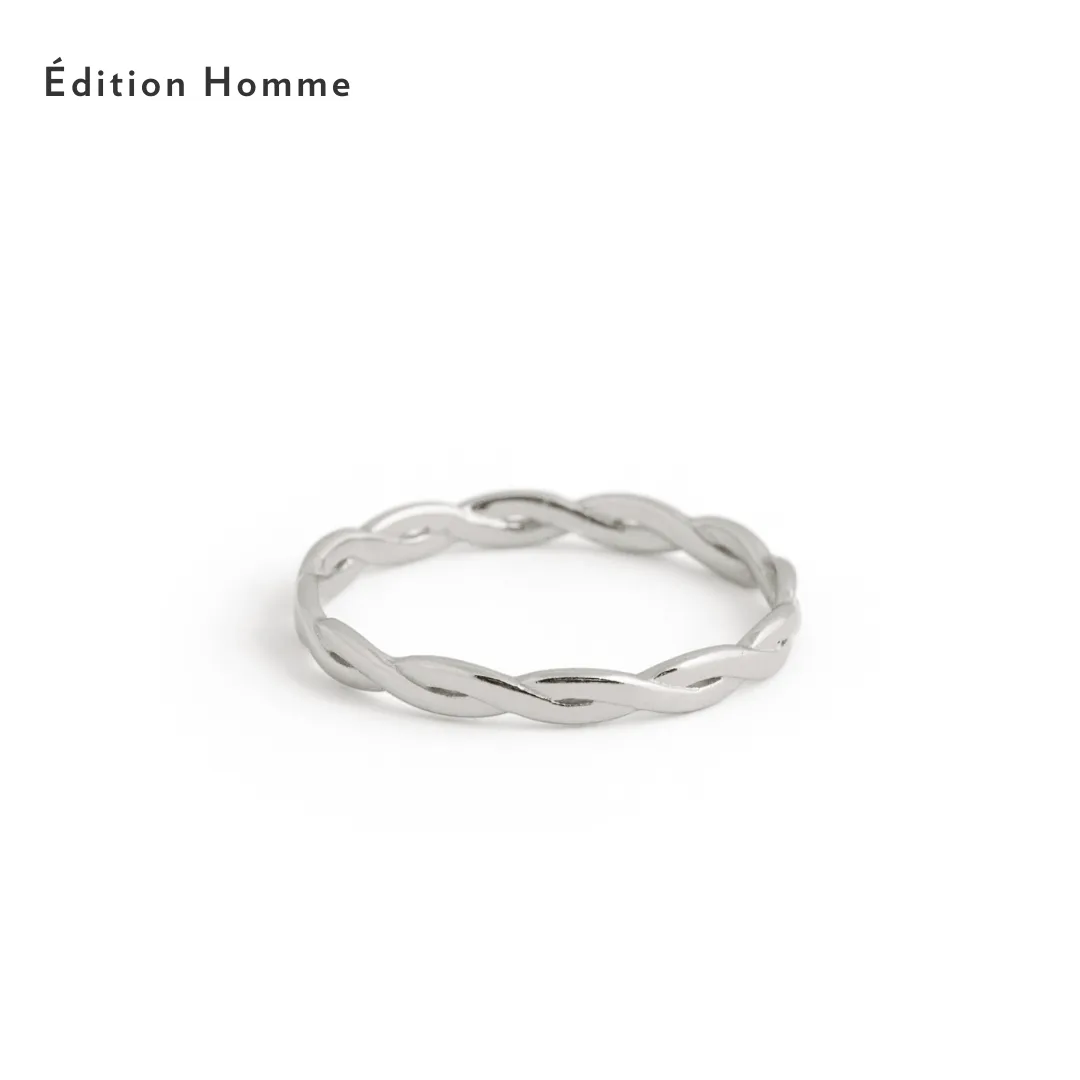 Braided Ring - Silver