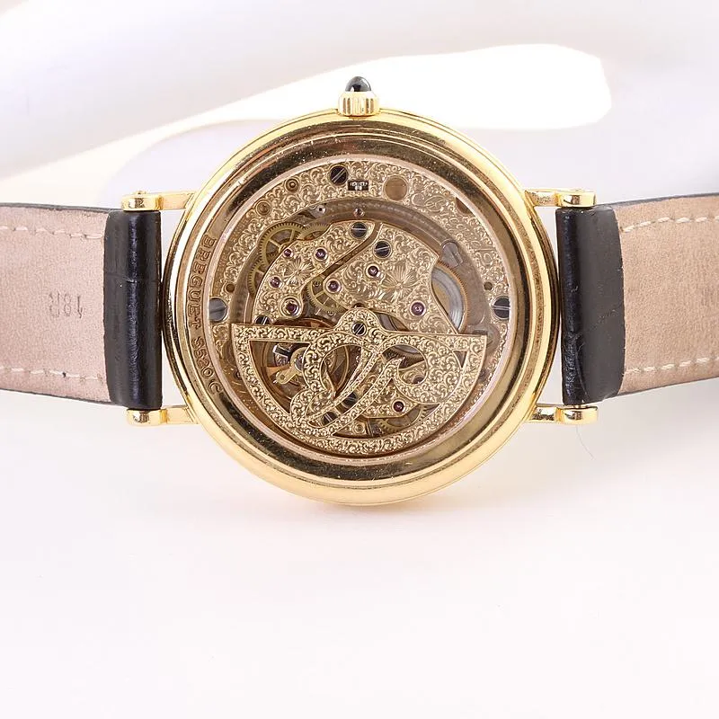 Breguet Yellow Gold Classique Complications Collection Mens Wristwatch