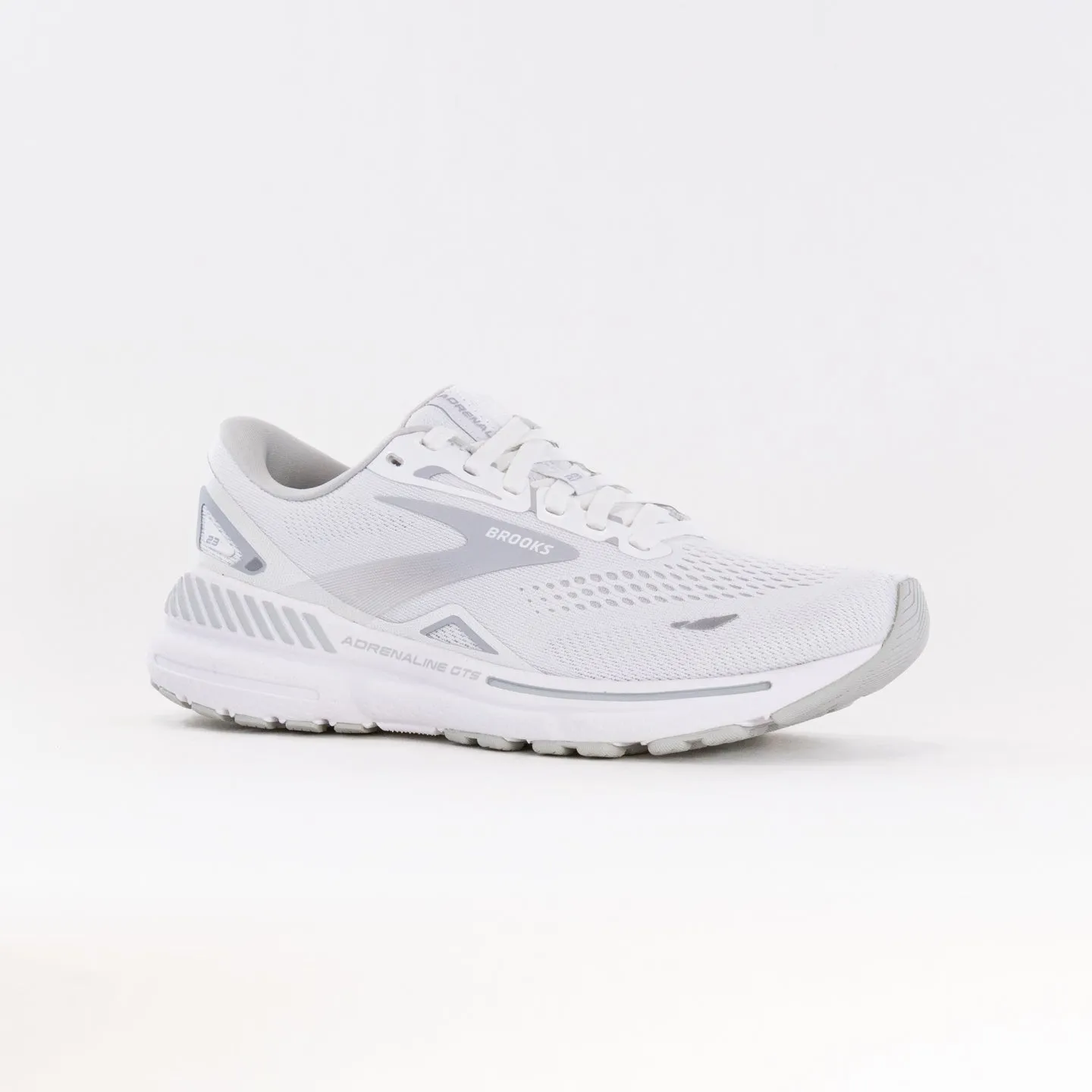 Brooks Adrenaline GTS 23 (Women’s) - White/Oyster/Silver