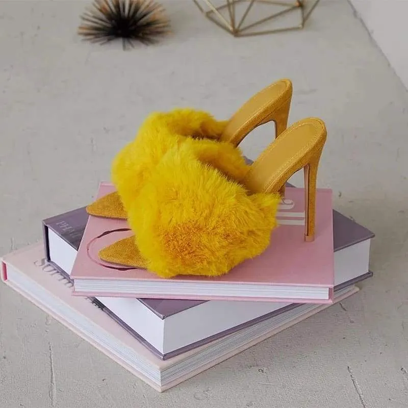 Bunny fluffy shoes