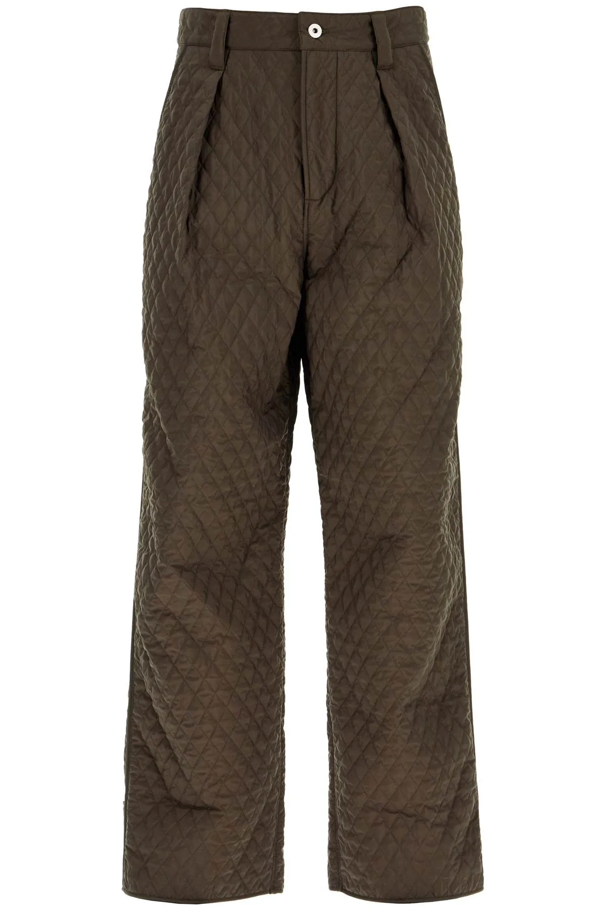 BURBERRY quilted nylon pants for