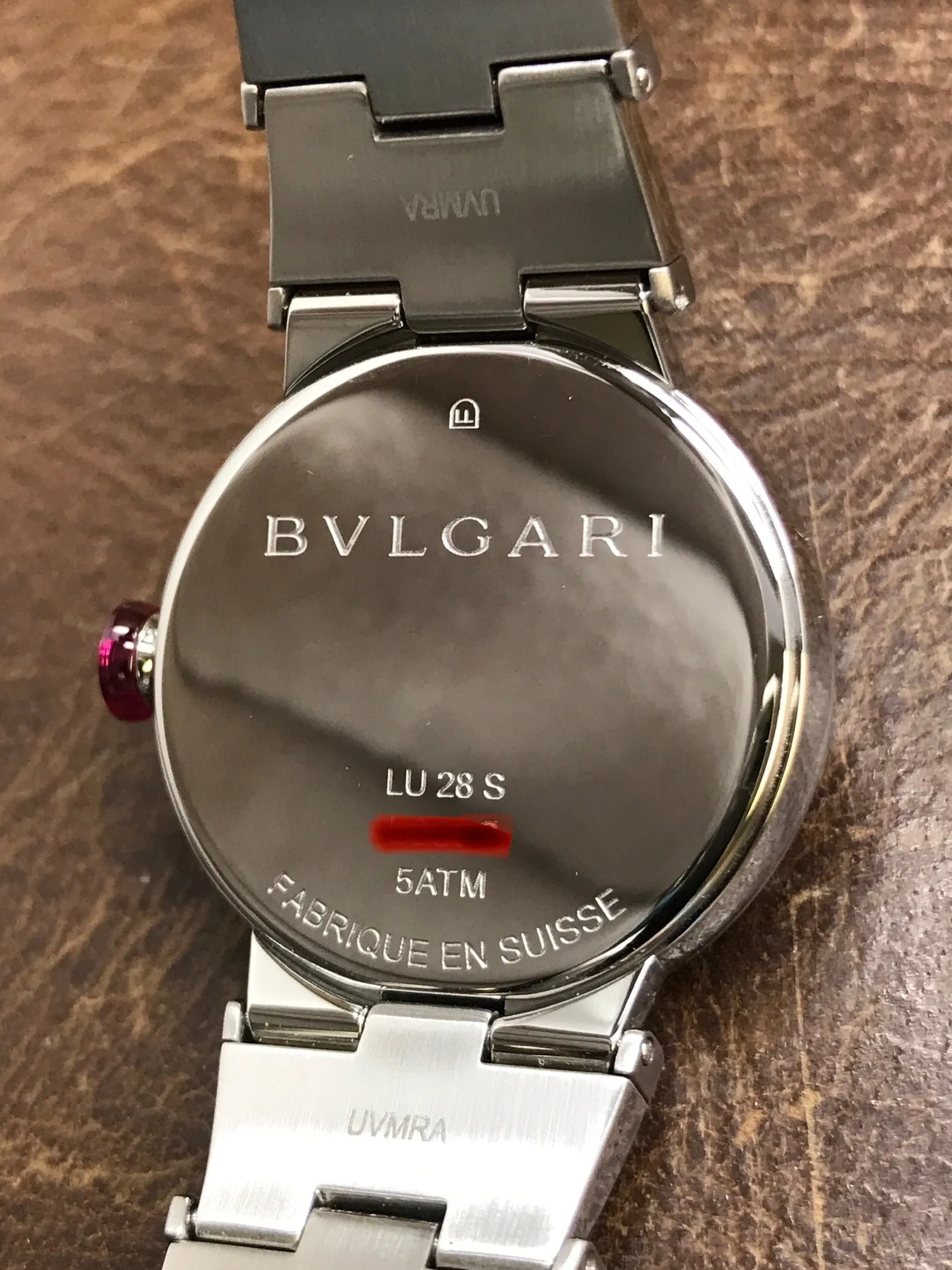 BVLGARI Lucea 102195 Silver Dial Quartz Women's Watch