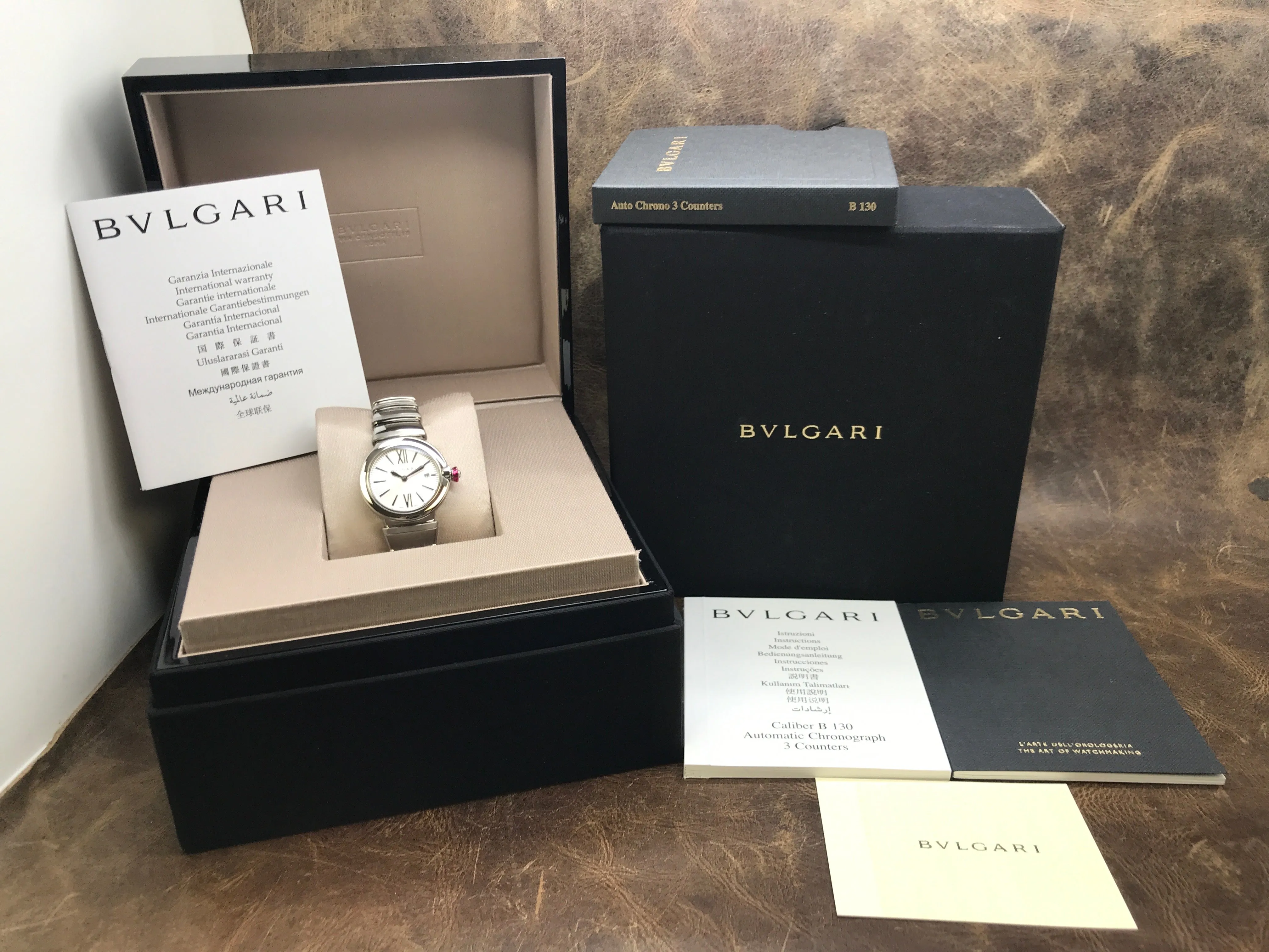 BVLGARI Lucea 102195 Silver Dial Quartz Women's Watch