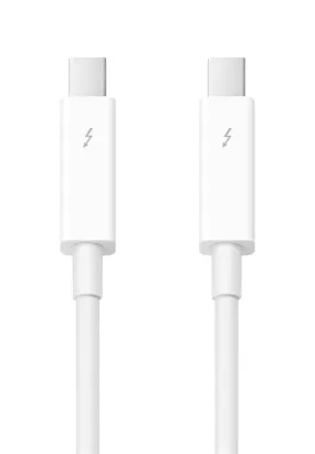 Cable Thunderbolt de Apple (0,5 m) - Blanco