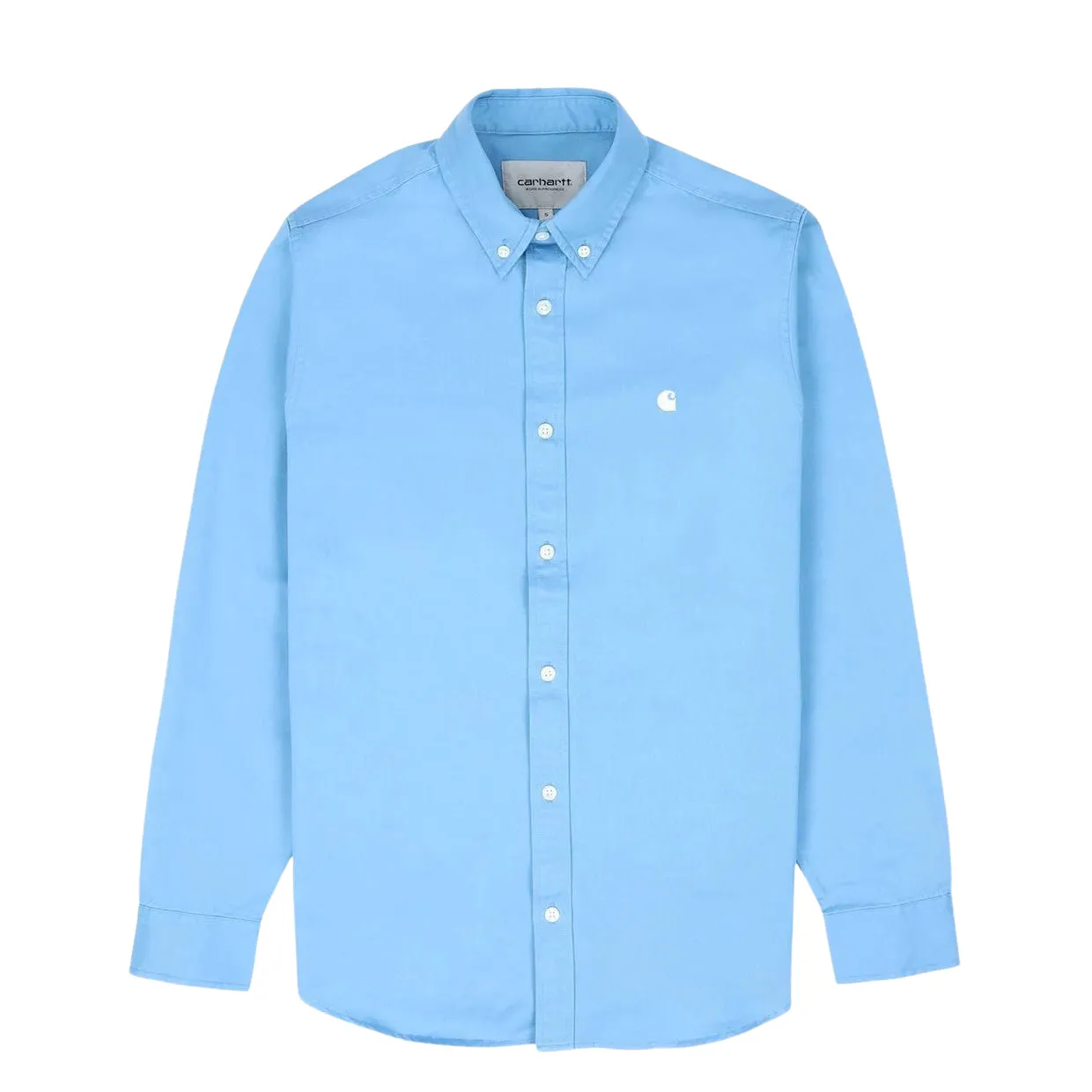 Camicia Carhartt WIP L/S Madison Azzurro