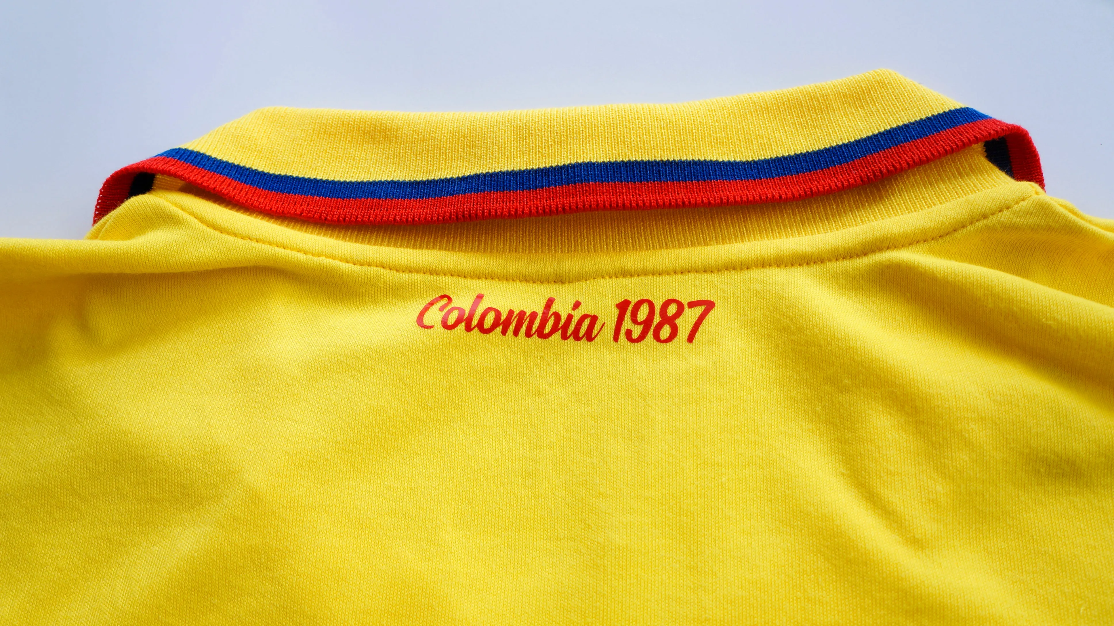 Camiseta Colombia 1987