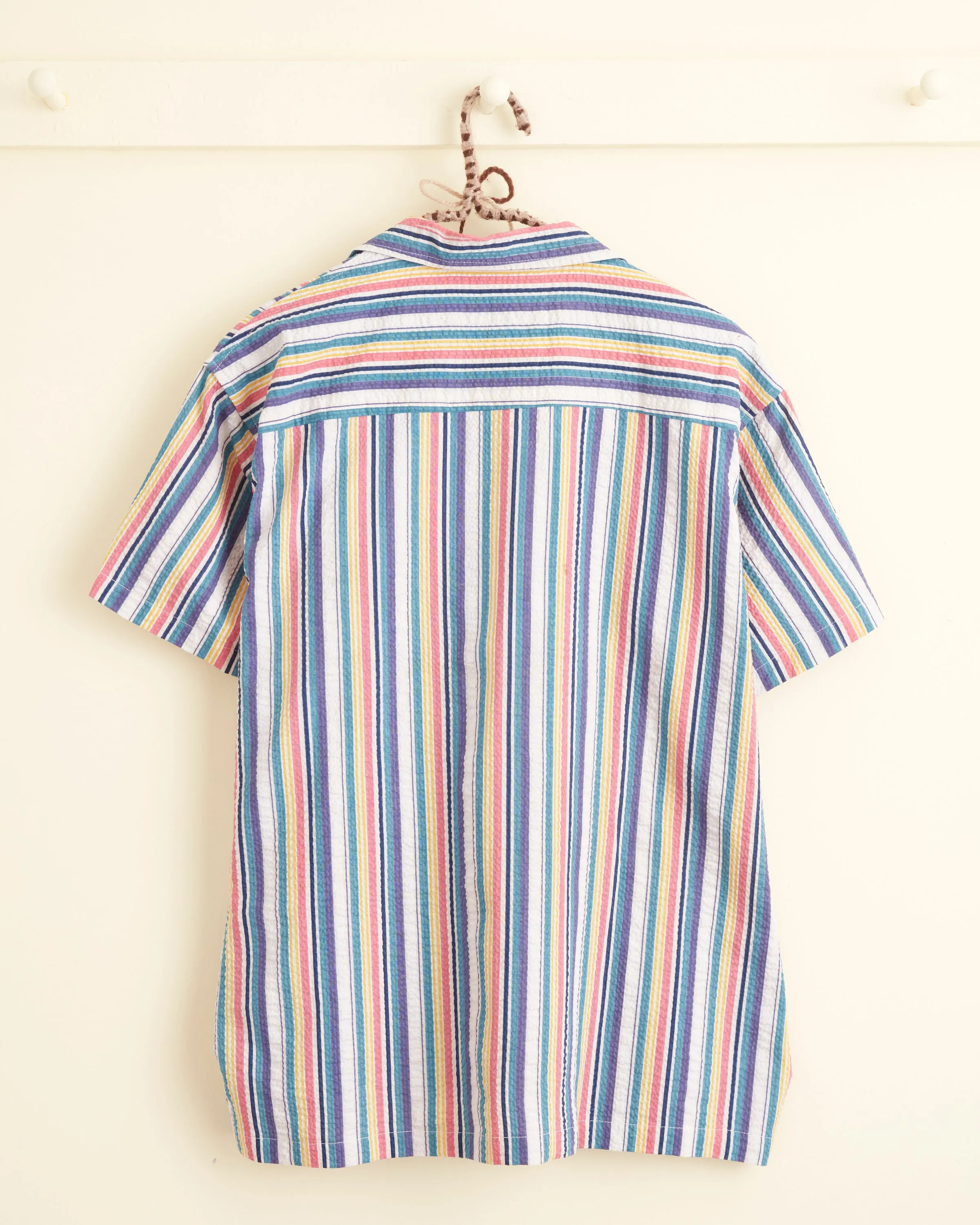 Candy Seersucker Stripe Shirt - M/L