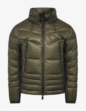 Canmore Khaki Nylon Down Jacket