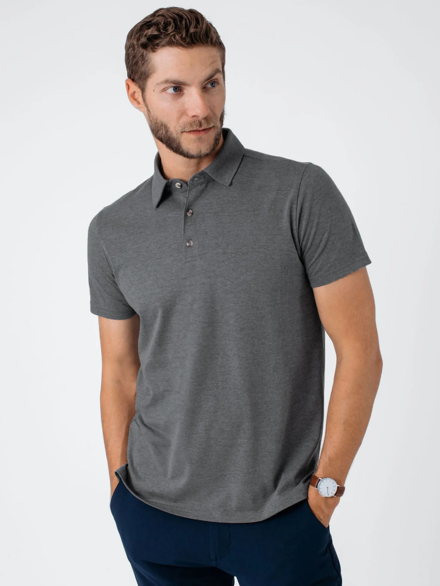 Carbon Grey Torrey Polo