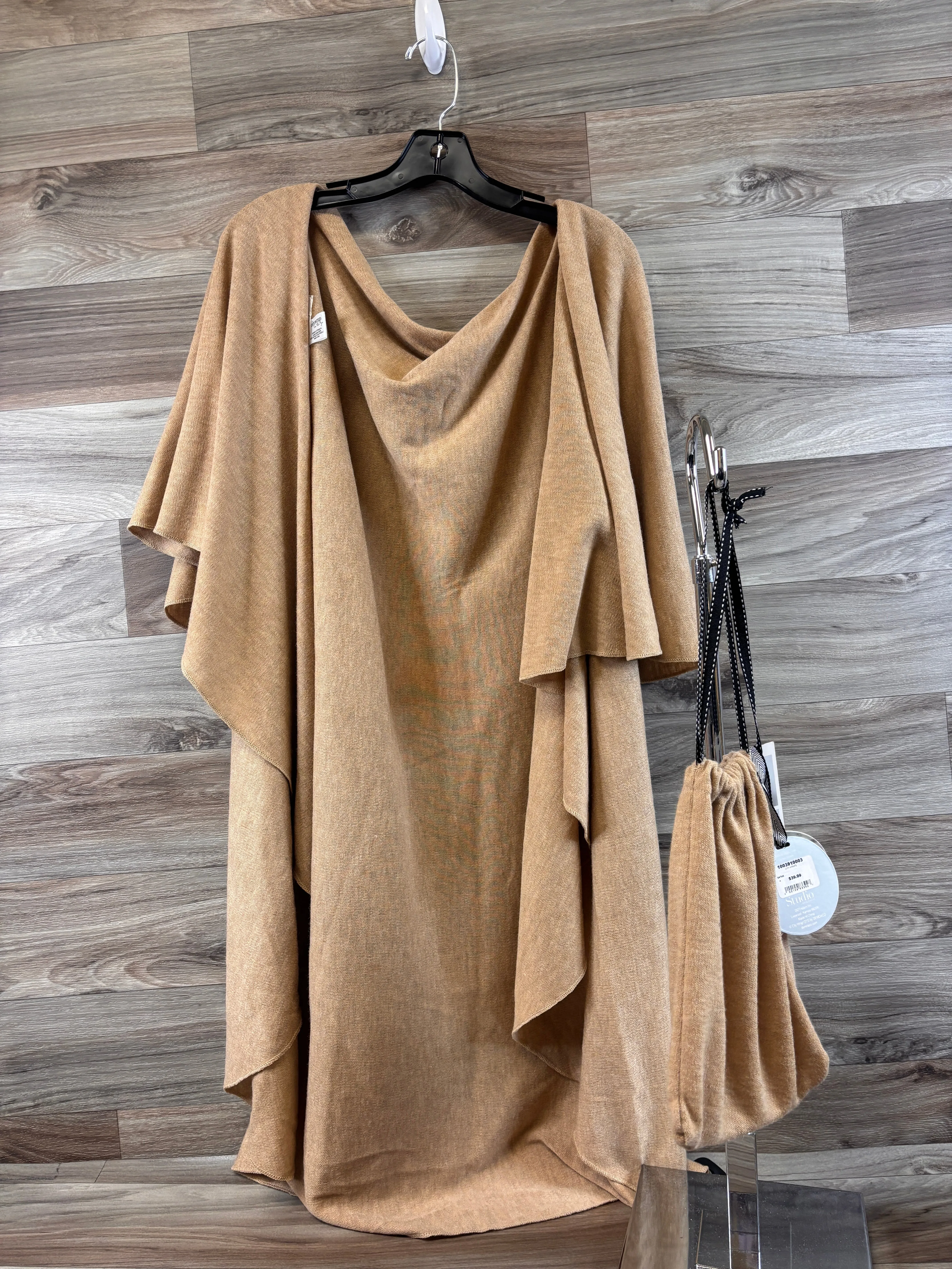 Cardigan By Clothes Mentor In Tan, Size: Osfm