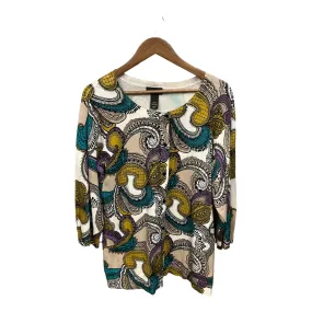 Cardigan By Lane Bryant In Paisley Print, Size: Xl