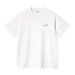 CARHARTT WIP CAMISETA  AMERICAN SCRIPT WHITE