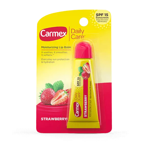 CARMEX Strawberry SPF 15 Bálsamo Labial con Protector Solar 10g