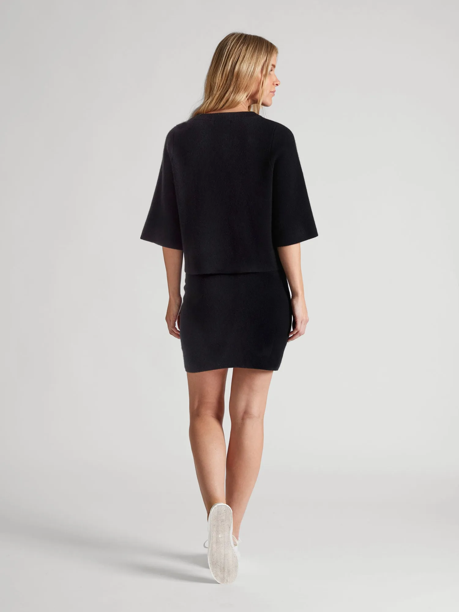 Cashmere skirt "Olava" - black