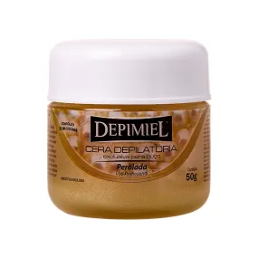 CERA DEPILATÓRIA PEROLADA DEPIMIEL 50G