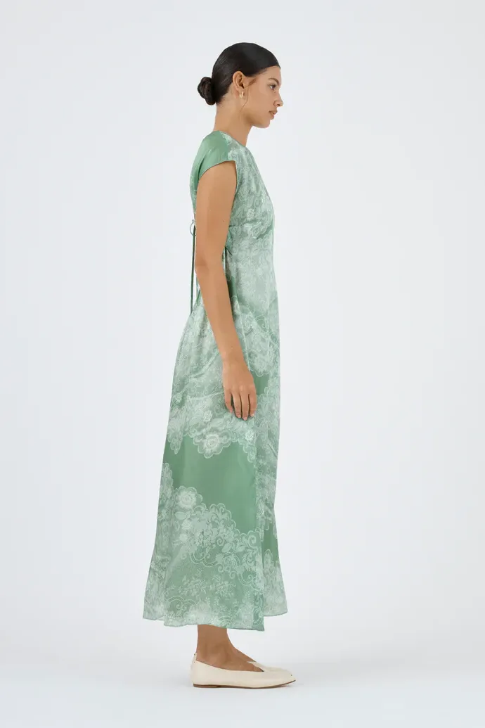 Ceylon Dress - Sari Lace Sage