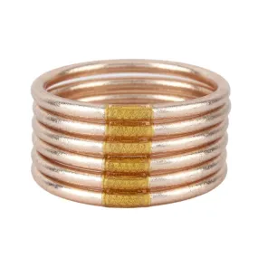 Champagne All Weather Bangles® (AWB®) - Serenity Prayer