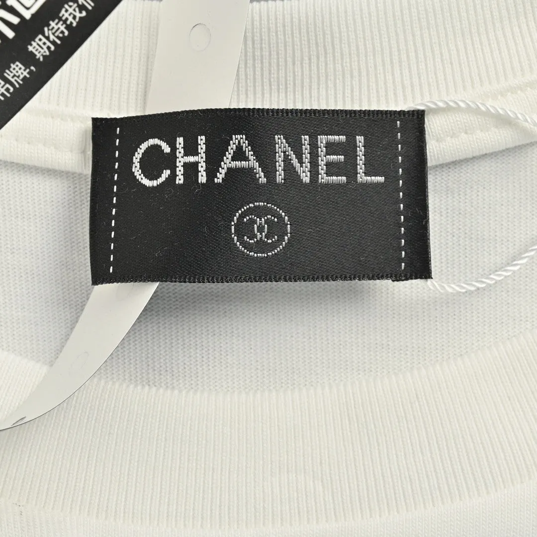 Chanel Minimalist Logo T-Shirt (White)