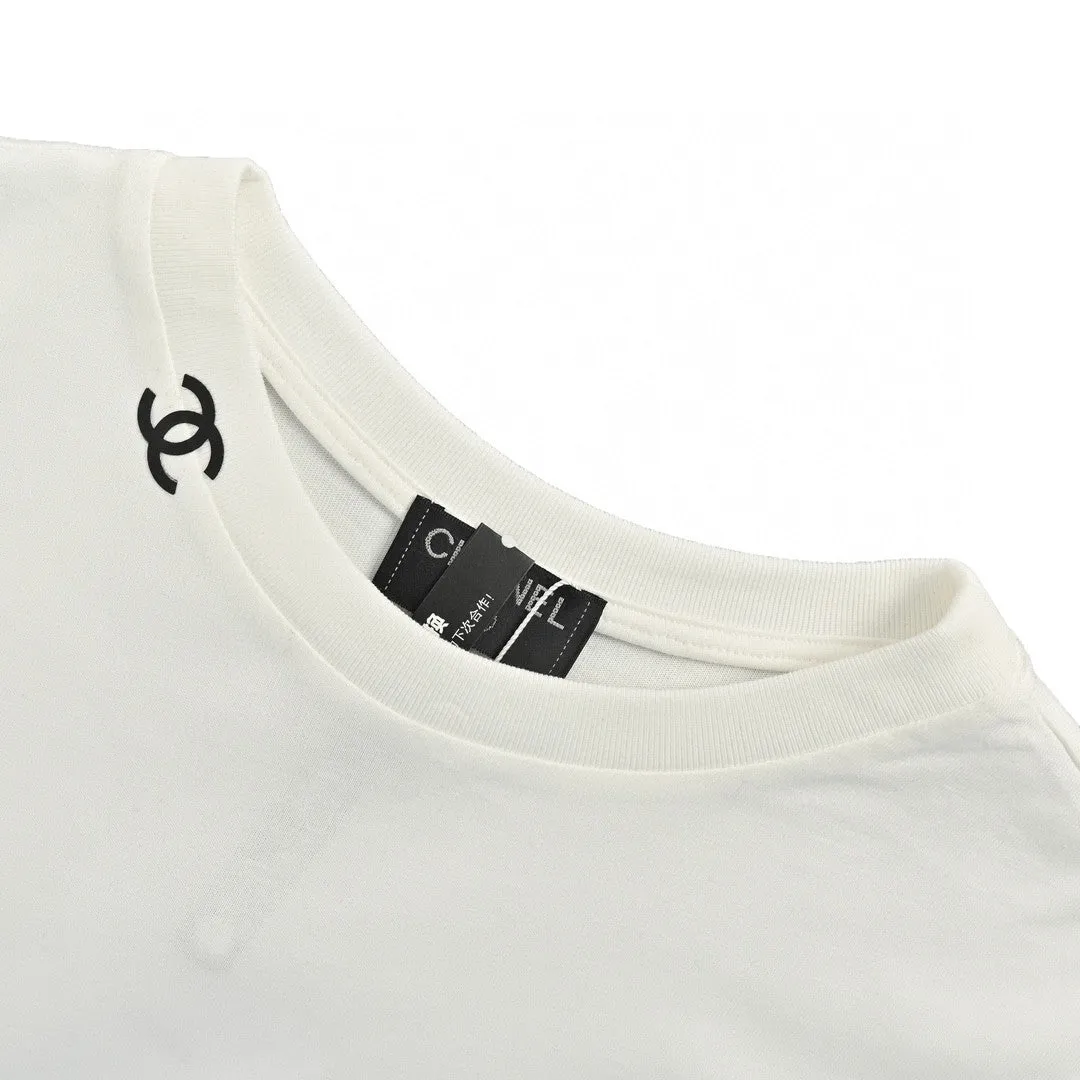 Chanel Minimalist Logo T-Shirt (White)