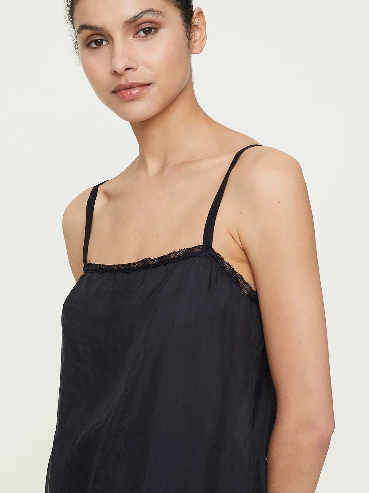 Chemise Slip in Midnight