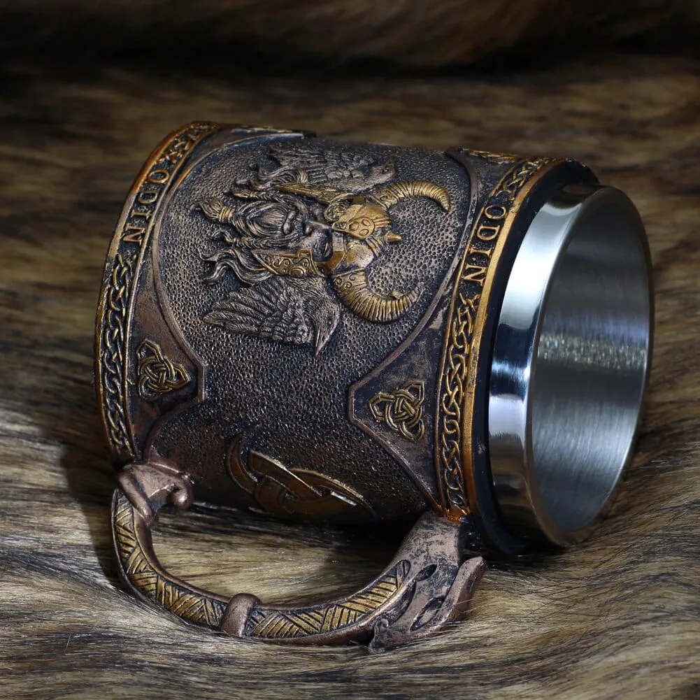 Chope Viking "Tankard des Yeux d'Odin"