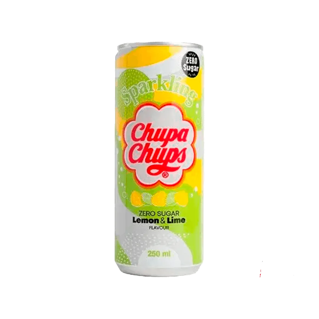 Chupa Chups Lemon & Lime Sparkling Zero Flavour