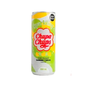 Chupa Chups Lemon & Lime Sparkling Zero Flavour