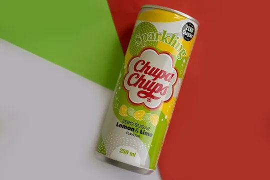 Chupa Chups Lemon & Lime Sparkling Zero Flavour