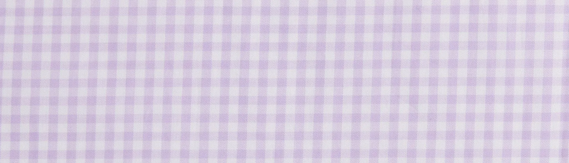 Classic Gingham Luxe Pima Shawl Robe - Lavender