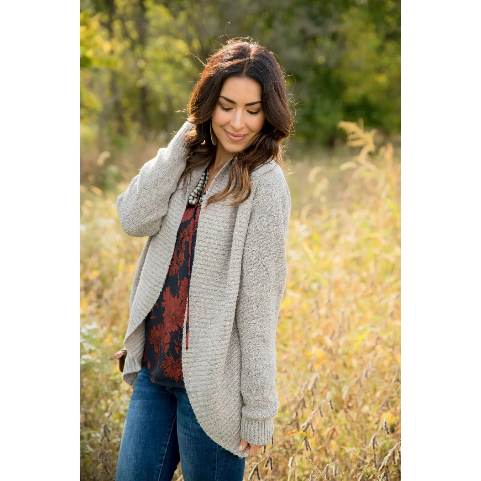 Cocoon Wrap Cardigan