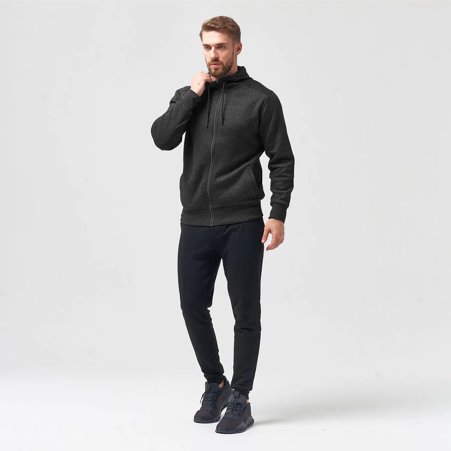 Code Urban Hoodie - Charcoal Marl