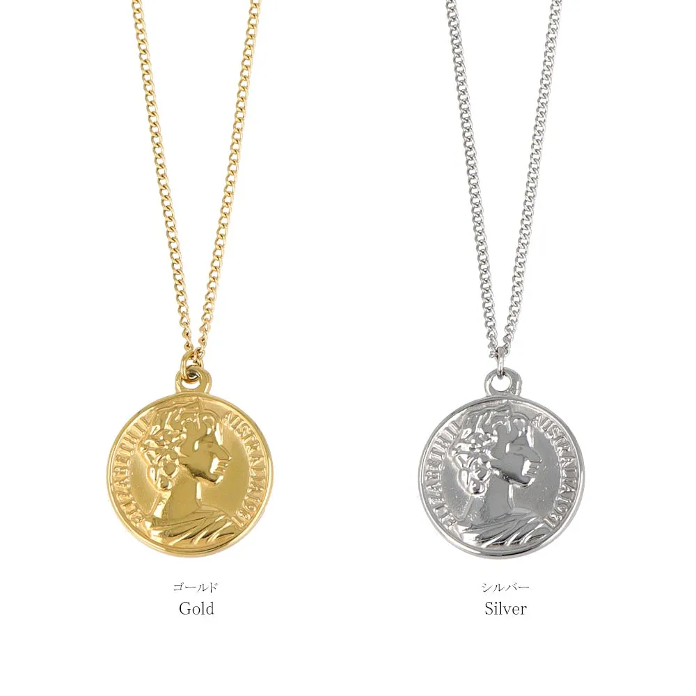 Coin Long Necklace